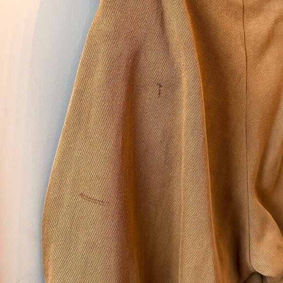 🐎 Vintage Equestrian Jodhpurs – Brown / Whiskey Twill w/ Suede Knee Patches - Picture 4 of 10